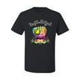 thumbnail image 2 of Wild Bobby, Colorful Softball Girl, Sports, Men Graphic Tee, Black, Small, 2 of 5