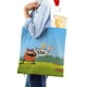 thumbnail image 4 of Monster Bash Bolso de tela con estampado de lienzo para mujer, bolsa de compras reutilizable y estética, con cremallera interior, regalo para mujer,40*45cm., 4 of 6