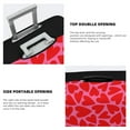 thumbnail image 3 of Disketp Love Heart Elastic Travel Luggage Cover Travel Suitcase Protective Cover For Trunk Case Apply To 18''-32'' Suitcase Cover-Medium, 3 of 7