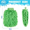 thumbnail image 7 of 1/5pcs Microfiber Car Wash Gloves Auto Gloves Ultra Absorbent Wash Car Sponge scratch  Microfiber car cleaning Tool, 7 of 7