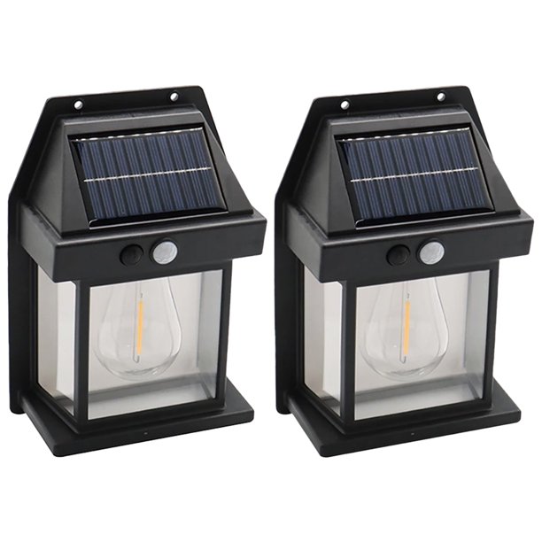 Solar Del Porche La Al Aire Libre Anochecer Impermeable Sensor 2