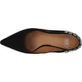 thumbnail image 5 of Women's Sarto by Franco Sarto Dynasty Slingback Black Kid Suede Leather 7.5 M, 5 of 6