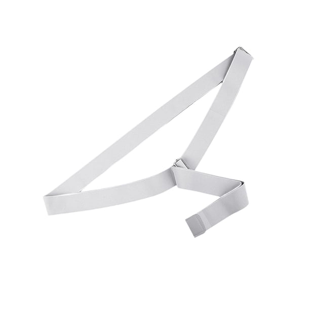 Correa de estiramiento de yoga Cinturón de yoga para mujeres y hombres Ligero Versátil Cómodo Gris