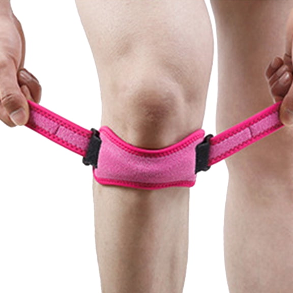 Gieenan Adjustable Knee Brace Unisex Knee Pain Relief Support Strap for Soccer, Baseball
