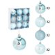 thumbnail image 2 of Bolas De Plástico 18 bolas navideñas de plástico electrochapado con forma especial, adornos en caja de regalo para decoración del árbol, 5 cm, azul claro Rkxzt, 2 of 9