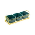 thumbnail image 1 of yuksok Ceramic Snack Plate Creative Snack Storage Tray for Home Room as described, 1 of 9
