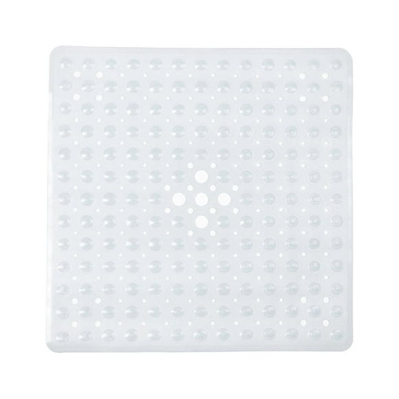 Alfombrilla de baño PVC Bewildely Transparente 54x54 cm