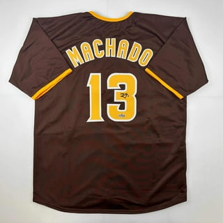 Men's San Diego Padres #13 Machado 2023 City Connect Black