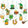 thumbnail image 1 of ILJNDTGBE Stpatrick'S Day Irish Flag String Flag Party Decoration Decoration Tropical Party Decorations Event Tables And Chairs Party Flags for Adults, 1 of 7