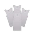 thumbnail image 3 of Buyless Fashion Boys Scoop Neck Tagless Undershirts Soft Cotton Tank Top (8 Pack) 9-10, 3 of 7
