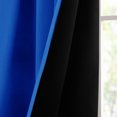 thumbnail image 5 of Deconovo 100% Blackout Curtains for Bedroom, Thermal Insulated, 2 Panels, 52"x72", Royal Blue, 5 of 9