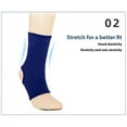 thumbnail image 3 of 1 par de calcetines Tobilleros, Tobillera Transpirable, Tobillera Flexible, Tobillera, Manga de Compresión para Boxeo, Deportes al Aire Libre, 3 of 7