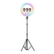 thumbnail image 1 of Aro de Luz LED Profesional 45cm Gadgets And Fun RGB iluminacion blanca y de colores 18 pulgadas, 1 of 5