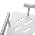 thumbnail image 2 of Bathroom Shelf, Durable Aluminum 3 Tiers Shower Shelf Kitchen Storage Basket Adhesive Suction Corner Shelves, 2 of 6