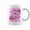 Light Blue, variant on Cute Retro Happy Cheer Cheerleader Tumbling Coffee Mugs
