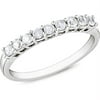 1/2 Carat T.W. Diamond Anniversary Ring in Sterling Silver