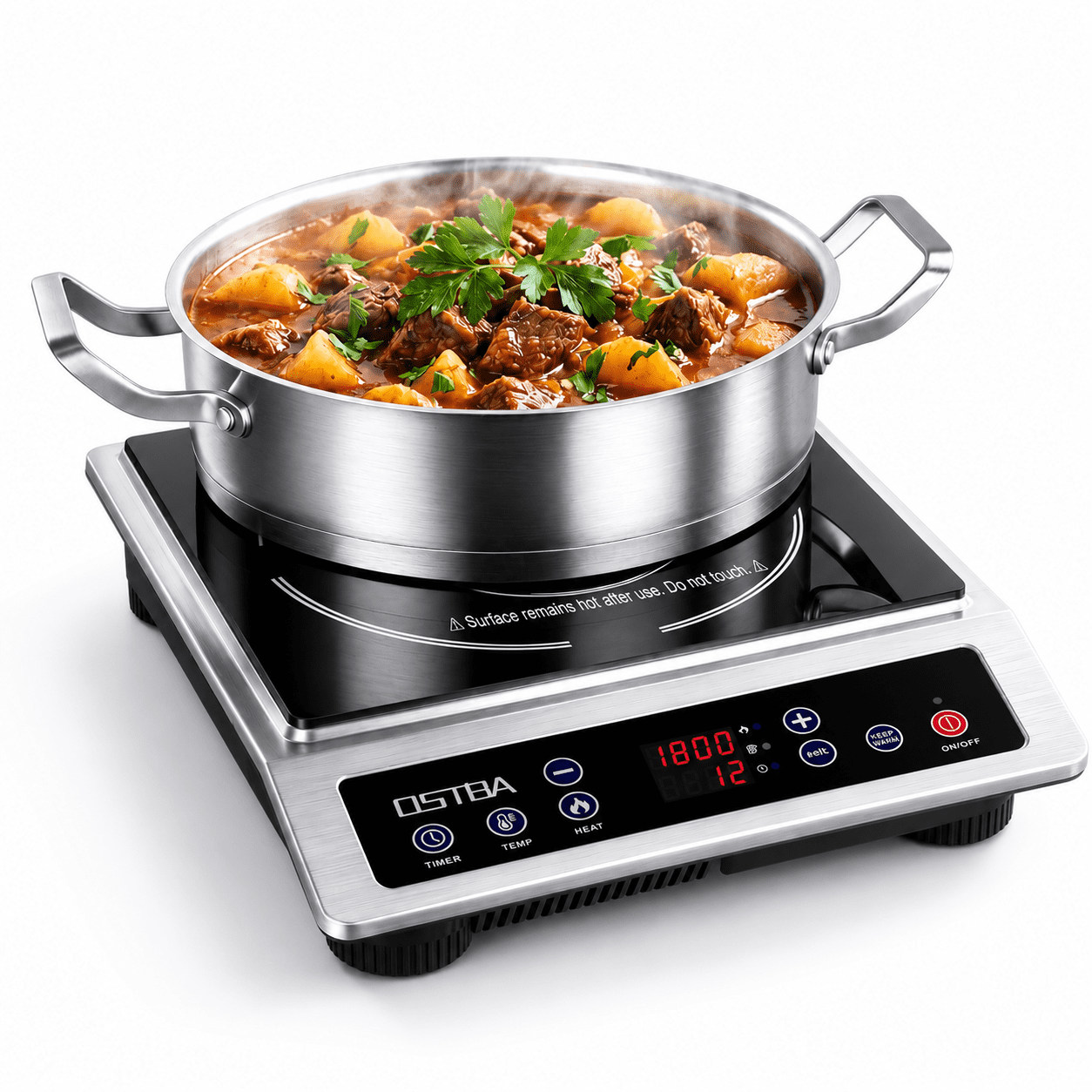 Simply Ming 1800W Power Induction Burner - Electric Countertop