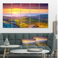 thumbnail image 1 of Rhododendron Fleurs dans les Collines Colorées - Toile de Photographie de Paysage, 1 of 3