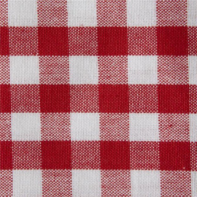 Design Imports Z02401 Serviette Vichy Rouge et Blanc - Ensemble de 4