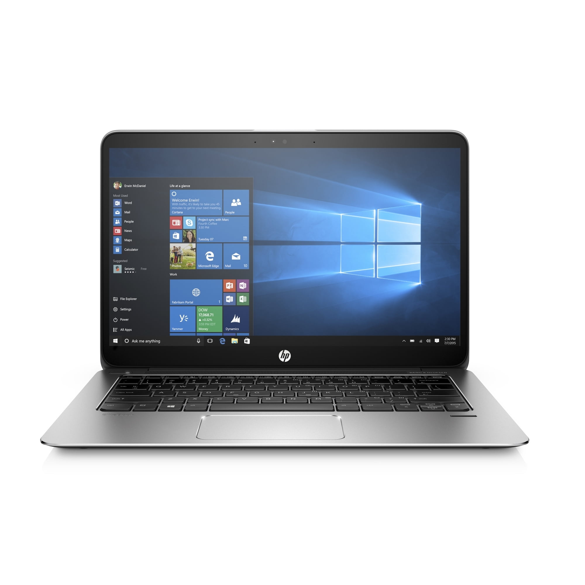 HP EliteBook 1030-G1 Intel Core M7-6Y75 X2 1.20GHz 16GB 256GB SSD ...