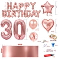 thumbnail image 4 of Mistaha 40PCS Balloon Party Decoration Set Including Table Cloth Colorful Balloons Balloon Pump Ribbons Glue, 4 of 7