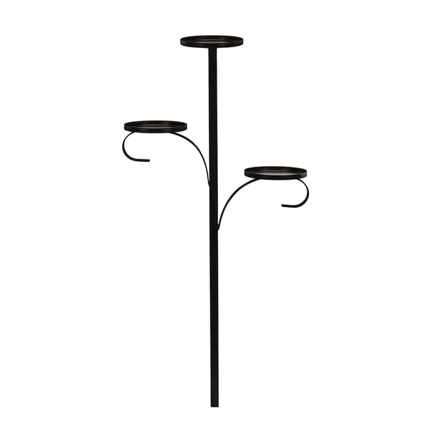 Candelabro para la punta del árbol de Navidad: elegante decoración para la punta del árbol estilo candelabro para decoración navideña de interiores, centro de mesa festivo.