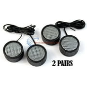 2 PACK DEAL 500w High Frequency Car Truck Boat Stereo Tweeters Built-in Crossover, XTC3300 Tweeter 500 Watts Xxx By Audiopipe