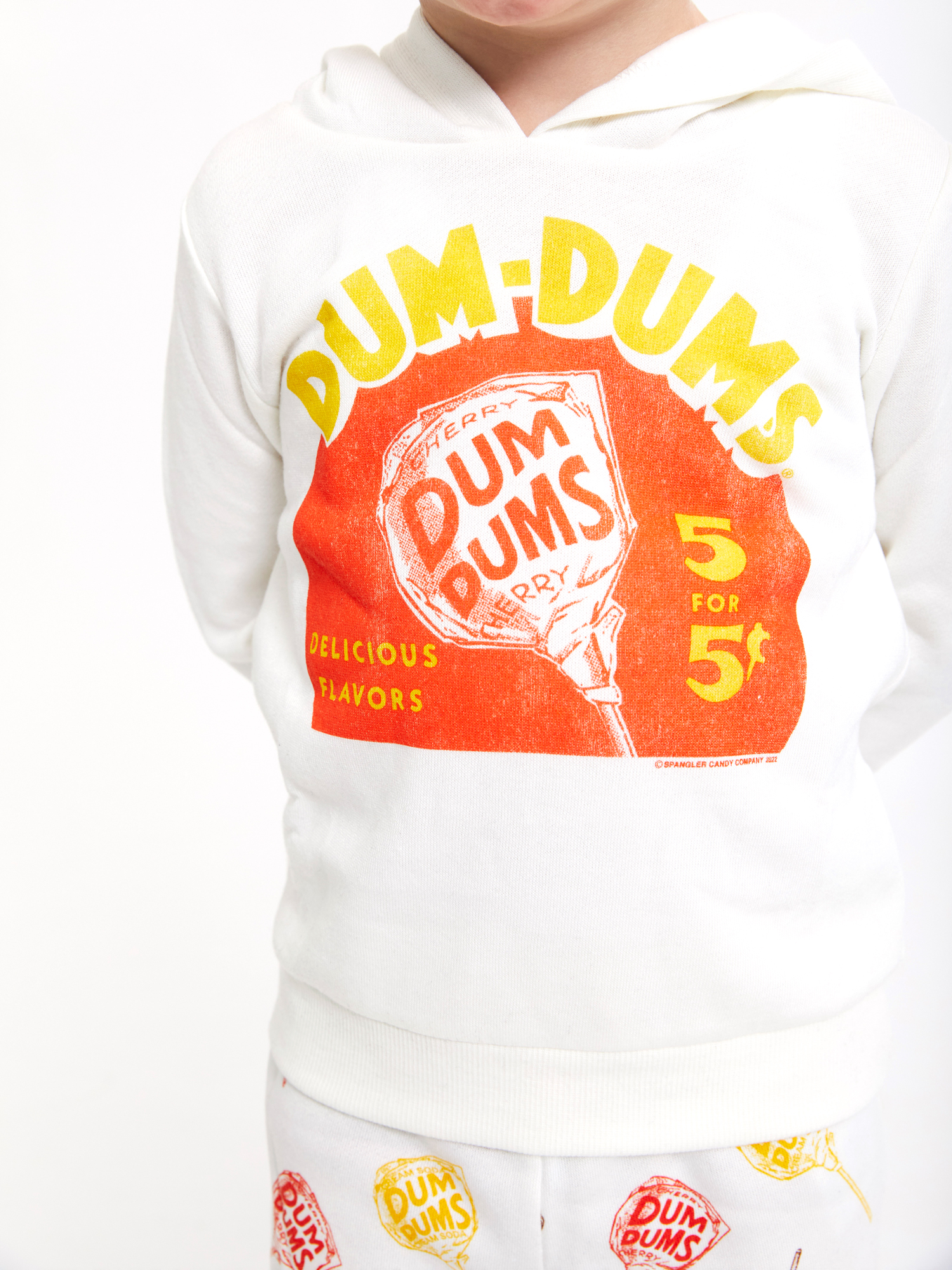 Dum Dums Lollipop Toddler Boy Fleece Hoodie Outfit Set, Sizes 12M-5T