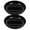 Black, variant on Pungan car ashtray 2pcs Round Multislots Ashtray Plastic Ashtray Holder Ash Tray For Car Home Tabletop (7 Slots),6.89"X6.89"X1.26"