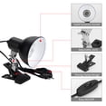 thumbnail image 2 of Lámpara de calor para reptiles de 75 W, lámpara solar ajustable y giratoria de 360° para acuario con soporte e interruptor, lámpara con clip UVA/UVB para lagartos, tortugas y otros reptiles (con 1 bom, 2 of 5