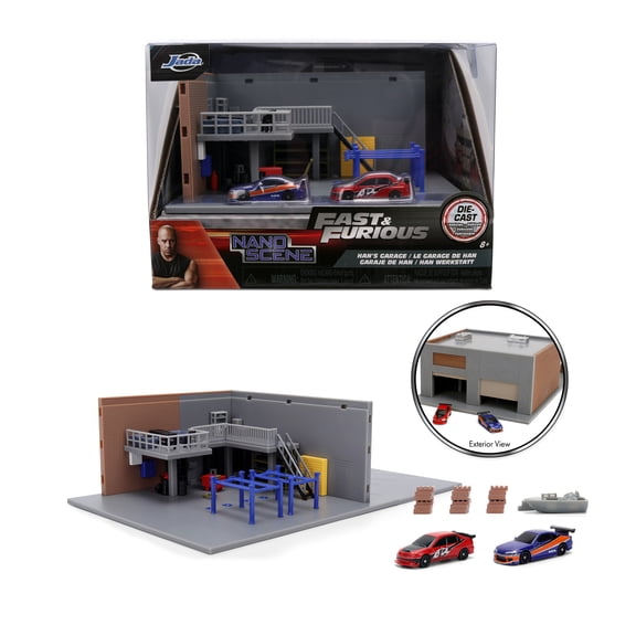 Jada Toys NANO HWR FF Die‑Cast Vehicle Han’s Garage