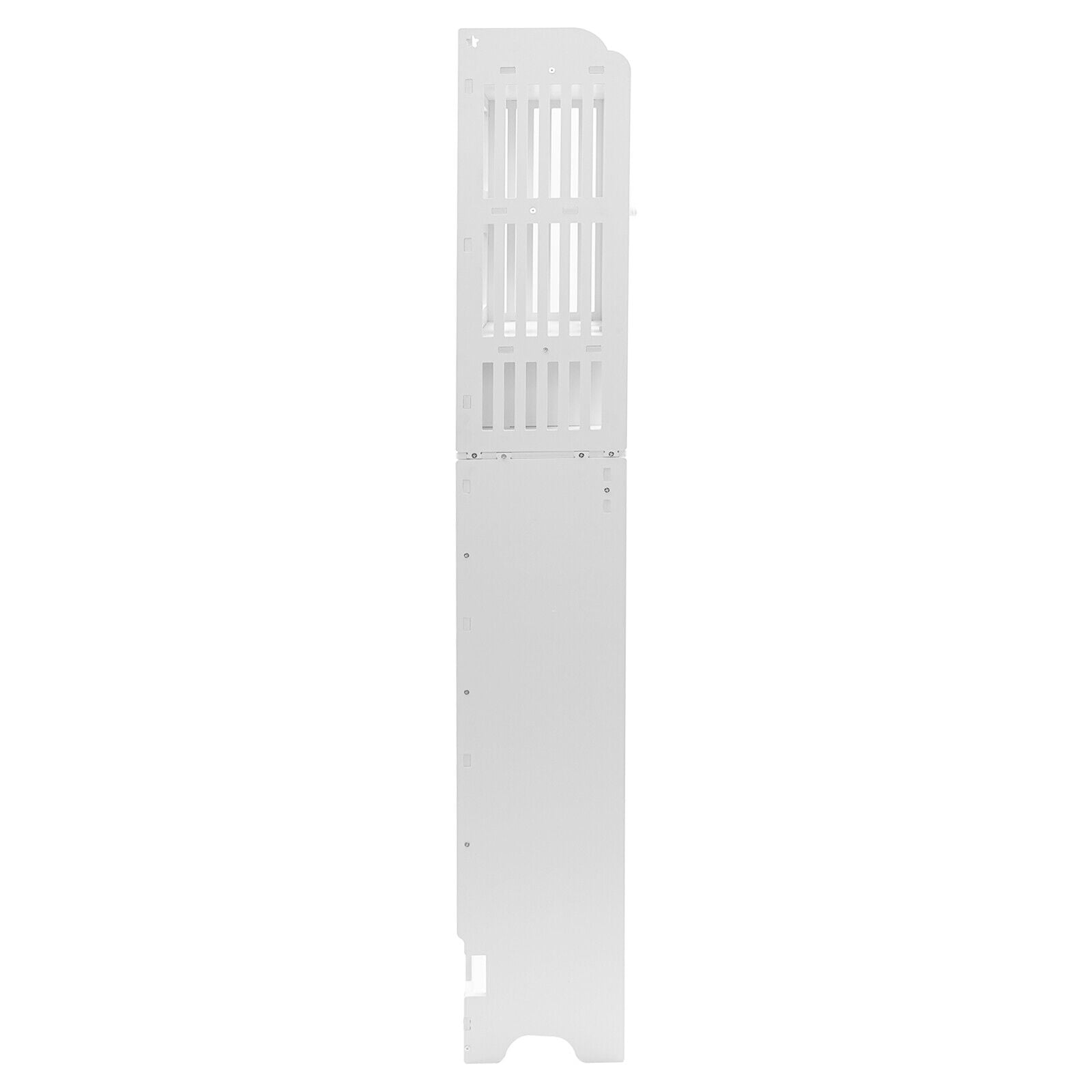 Over The Toilet Storage Cabinet, 4 Tier Bathroom Organizer w/ Raised Leg