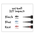 thumbnail image 7 of Refill For Gel Impact Gel Pens, Bold Conical Tip, Black Ink, 2/pack | Bundle of 5 Packs, 7 of 7