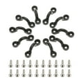 thumbnail image 1 of Kit de cubierta elástica Lazos de cubierta de elásticos de Nylon 10pcs amarre ojo Pad con 20 tornillos para barco cubierta de Kayak Rigging Kit Tipo 1, 1 of 7