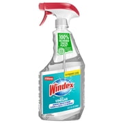 Windex with Vinegar Glass, Window, Mirror, and Glass Stove Top Cleaner, Spray Bottle, 32 fl oz