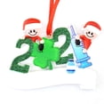 thumbnail image 1 of Resina De Navidad Navidad Familia Diy Bendiciones Escritas A Mano Colgantes De Muñeco De Nieve Regalo Para Amigo O Familia Guardurnaity HA040823-13, 1 of 6