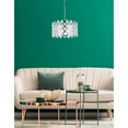 thumbnail image 2 of Lyla 16 inch pendant in chrome, 2 of 8