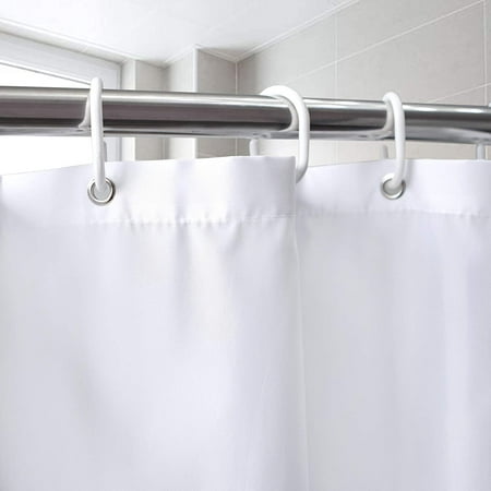 72x66 Inch Short Shower Curtain Liner, How To Make Shower Curtain Rod Shorter