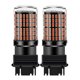 thumbnail image 1 of Lámparas LED 3157 T25 para auto - 144 SMD ultra brillantes (rojas) - 2 piezas con disipador de aluminio  

Óptimas para luces de freno, reversa y direccionales - Alta durabilidad con tecnología anti, 1 of 6