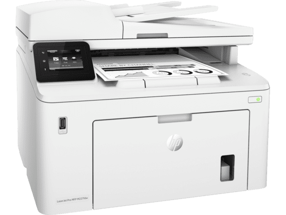 mecanismo Delicioso Delgado HP LaserJet Pro MFP M227fdw Laser Printer, Black And White Mobile Print,  Copy, - Walmart.com