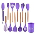 thumbnail image 1 of Juego de utensilios de cocina, utensilios de cocina de silicona antiadherentes, juego de utensilios de cocina resistentes al calor, 1 of 6