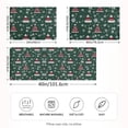 thumbnail image 2 of Yayeee Pillowcase Queen Size Set of 2 Satin Wrinkle Resistant Pillow Case, Red Christmas Trees, 2 of 8