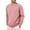 Pink, variant on Men's Corduroy Pullover Sweatshirt Soft Crewneck Long Sleeve Top Comfortable Warm Winter Fall Casual Clothing Sweat Shirts Athletic Top Lightweight Basic Pullover Shirts