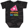 thumbnail image 3 of Inktastic Cheerleader Megaphone Cheerleading Team Girls Baby Bodysuit, 3 of 5