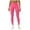 Hot Pink, variant on Timegard Leggings for Women Workout Yoga Pants Crisscross High Waist Skinny Stretch Athletic Pants