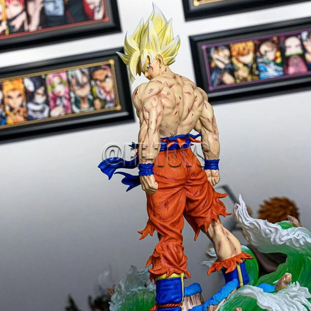 Estátua Trunks Super Saiyajin: Dragon Ball Z 40 Cm Anime Manga