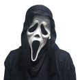 thumbnail image 4 of Fantasma Scream Máscara Fiesta Cara Con Capucha De Tela Negra Aterrador Cosplay Horror Mascarada Decoración abbe, 4 of 4