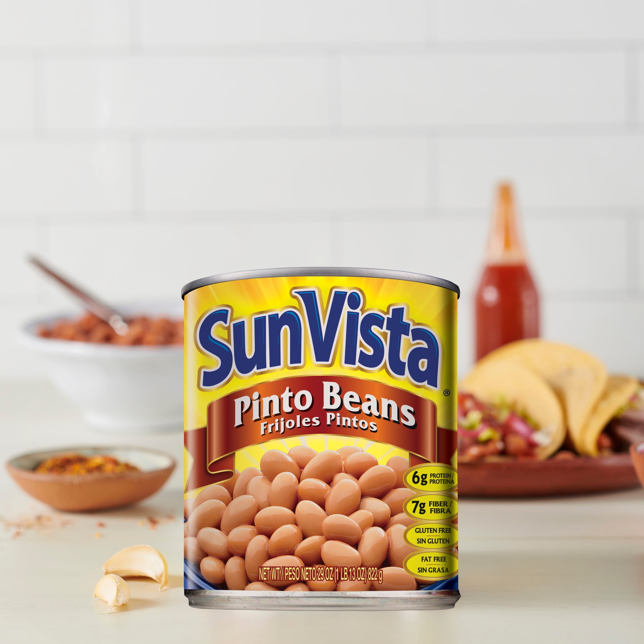 SunVista Pinto Beans 29 oz. Can