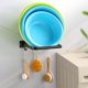 thumbnail image 4 of Soporte plegable para lavabo, gancho para fregadero de baño, estante para fregadero de cocina, para colgar en la pared, sin perforaciones, 4 of 4