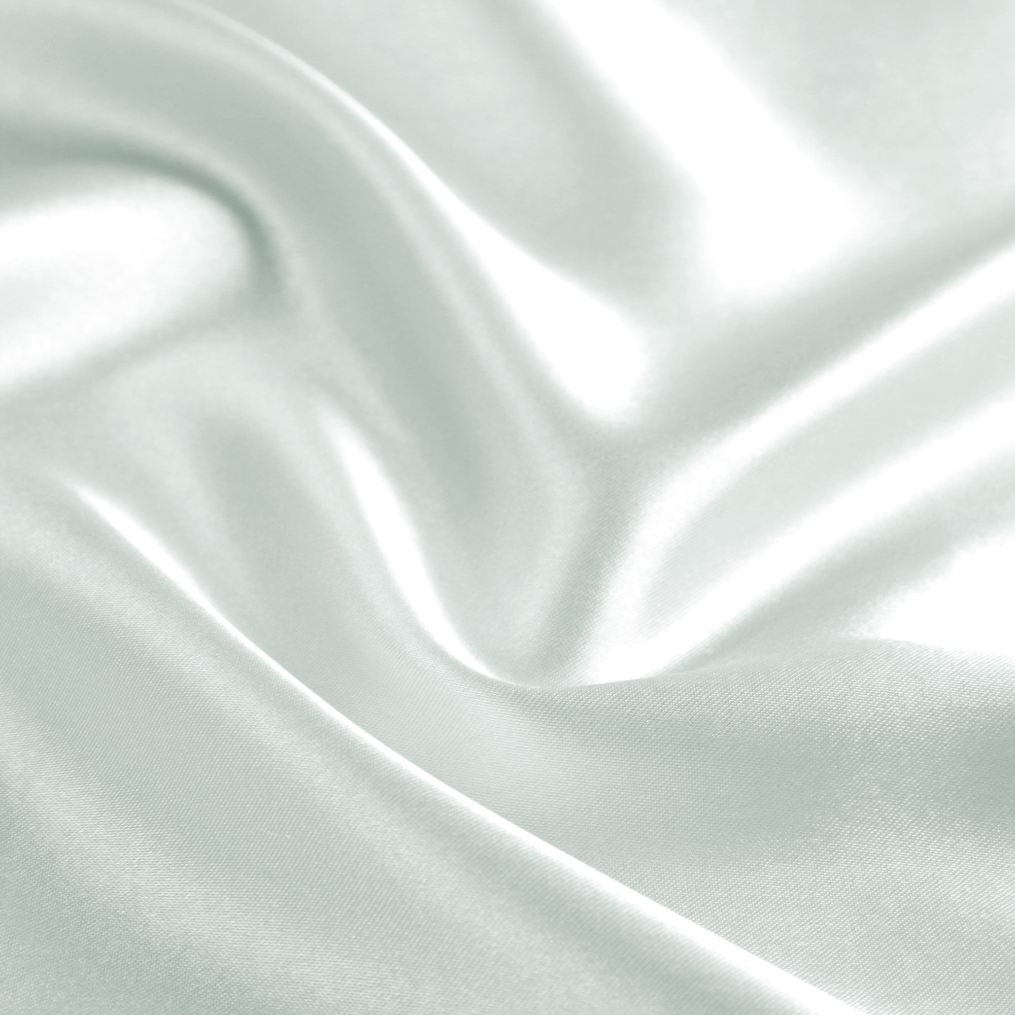 Unique Bargains Set of 2 Durable Soft Enveloped Closure Satin Pillowcase Light Gray King(20"x36"）